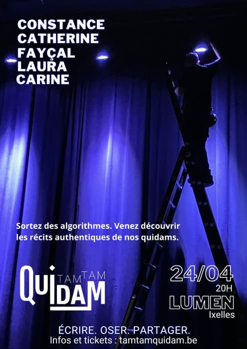 Affiche Lumen avril 25 light